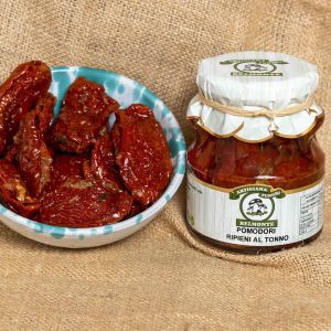 POMODORI SECCHI RIPIENI AL TONNO