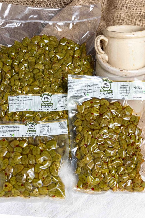 OLIVE VERDI DENOCCIOLATE DOLCI