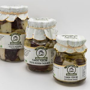 FUNGHI PORCINI TESTA ROSSA TAGLIATI