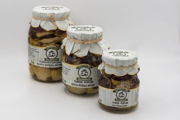 FUNGHI PORCINI TESTA ROSSA INTERI